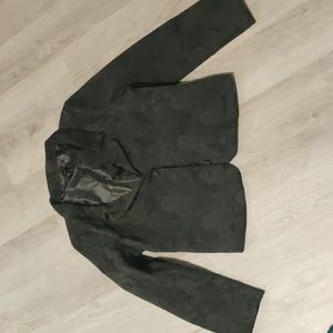 Willi Smith Black Detailed Blazer